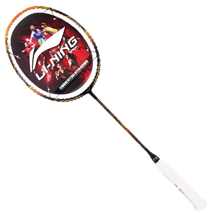 李宁新款高级羽毛球拍 N99 谌龙用拍 黑金色 风洞导流高级款（天王谌龙签名战拍）